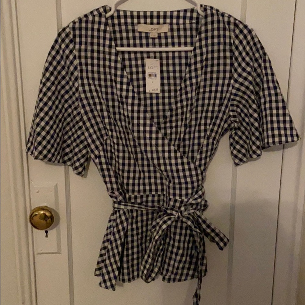 Loft Wrap Top - image 1